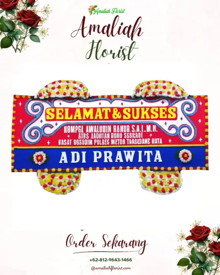 Papan Bunga Ucapan Selamat Sowan Kidul